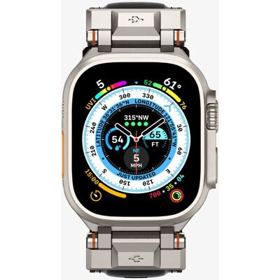 Bracelet Montre Ultra Armor PU Spigen - Noir - Publicité Bracelet Montre Ultra Armor PU Spigen - Noir - Publicité