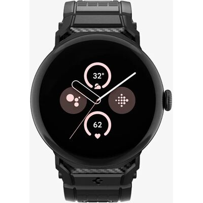 Spigen Pixel Watch 3 - Preto - 45mm - TPU - Pulseira Spigen Pixel Watch 3 - Preto - 45mm - TPU - Pulseira