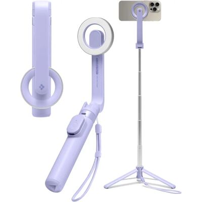 Selfie Stick MagSafe Bluetooth Lavanda Spigen - Trípode Selfie Stick MagSafe Bluetooth Lavanda Spigen - Trípode