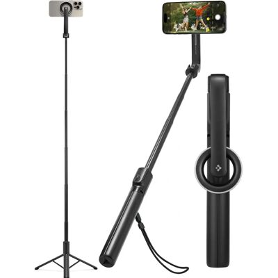 Spigen S580W MagSafe Statief - Compacte Selfie Stick Spigen S580W MagSafe Statief - Compacte Selfie Stick