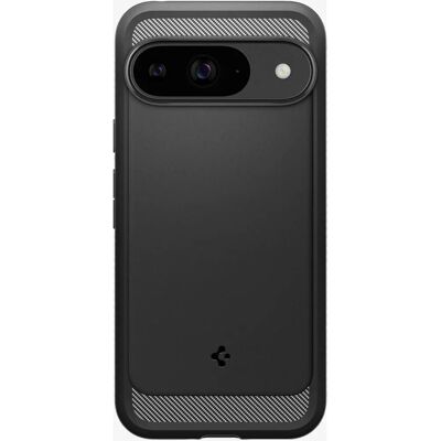 Spigen Rugged Armor Svart for Google Pixel 9/9 Pro - Mobildeksel Spigen Rugged Armor Svart for Google Pixel 9/9 Pro - Mobildeksel