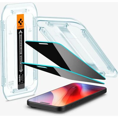Spigen iPhone 16 Pro Max Datenschutz-Displayschutz - 2er-Pack Spigen iPhone 16 Pro Max Datenschutz-Displayschutz - 2er-Pack