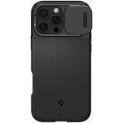 Spigen iPhone 16 Pro MagSafe Hoes - Zwart Spigen iPhone 16 Pro MagSafe Hoes - Zwart