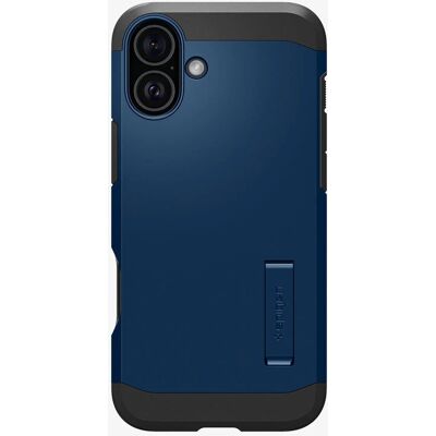 Funda Spigen Azul Marino iPhone 16 Tough Armor MagSafe Funda Spigen Azul Marino iPhone 16 Tough Armor MagSafe