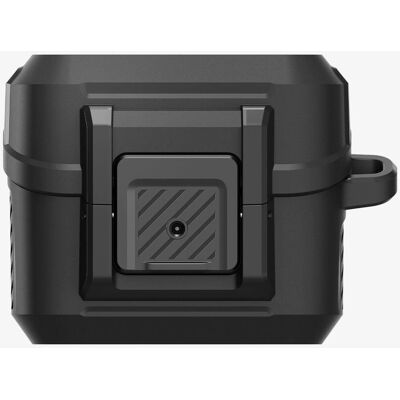 Estojo Lock Fit Spigen Galaxy Buds 3 / 3 Pro - Preto Estojo Lock Fit Spigen Galaxy Buds 3 / 3 Pro - Preto