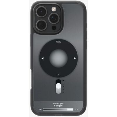 Capinha preta Spigen para iPhone 16 Pro Max - Capa Capinha preta Spigen para iPhone 16 Pro Max - Capa