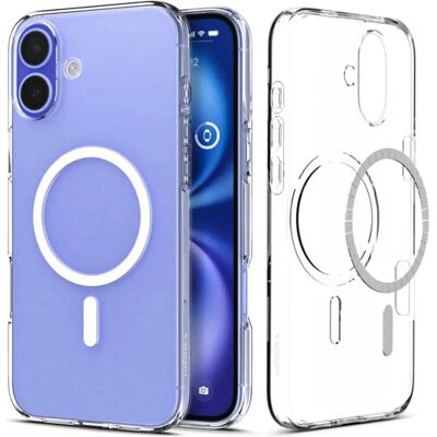 Spigen iPhone 16 Plus MagSafe Liquid Crystal Hülle - Transparent Spigen iPhone 16 Plus MagSafe Liquid Crystal Hülle - Transparent