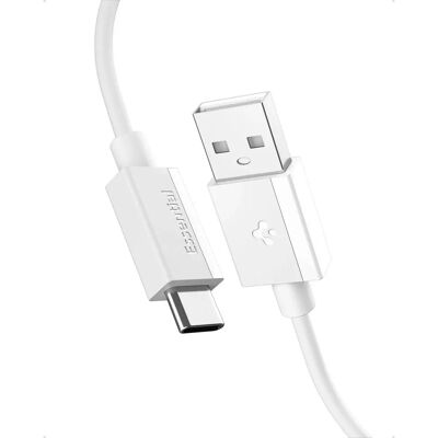 Kabel USB Spigen ACA08715 - Biały - USB 2.0 Kabel USB Spigen ACA08715 - Biały - USB 2.0