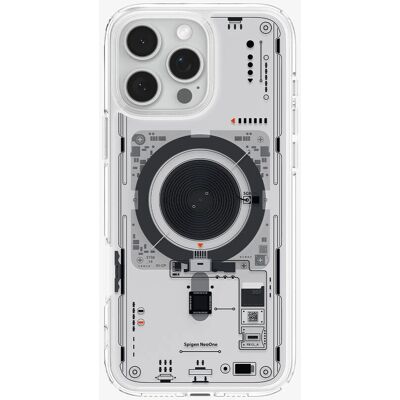Spigen iPhone 16 Pro Stoßfeste transparente MagSafe-Hülle - Schlank Spigen iPhone 16 Pro Stoßfeste transparente MagSafe-Hülle - Schlank