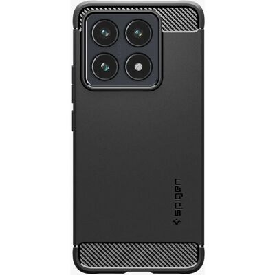 Spigen Xiaomi 14T Pro Rugged Armor - Svart Spigen Xiaomi 14T Pro Rugged Armor - Svart