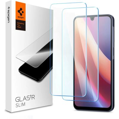 Spigen Galaxy A16 2024 Bildschirmschutz - Slim, Transparent, 2er Pack Spigen Galaxy A16 2024 Bildschirmschutz - Slim, Transparent, 2er Pack