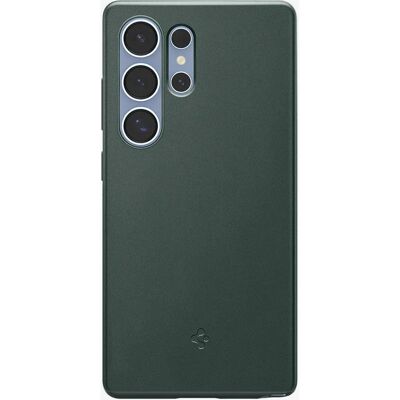Spigen Donkergroene Galaxy S25 Ultra Dunne Fit Telefoonhoesje Spigen Donkergroene Galaxy S25 Ultra Dunne Fit Telefoonhoesje