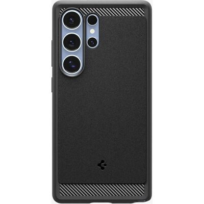 Funda resistente a golpes Spigen Rugged Armor para Samsung Galaxy S25 Ultra - Negro Funda resistente a golpes Spigen Rugged Armor para Samsung Galaxy S25 Ultra - Negro
