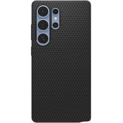 Spigen Liquid Air Sort Mobilcover til Galaxy S25 Ultra Spigen Liquid Air Sort Mobilcover til Galaxy S25 Ultra