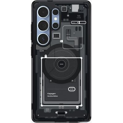 Coque Spigen Noire Ultra Hybrid MagSafe pour Téléphone - Housse Coque Spigen Noire Ultra Hybrid MagSafe pour Téléphone - Housse