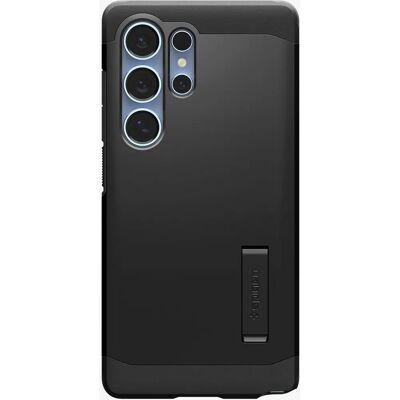 Spigen Galaxy S25 Ultra Tough Armor Hoes - Zwart - Telefoonhoesje Spigen Galaxy S25 Ultra Tough Armor Hoes - Zwart - Telefoonhoesje