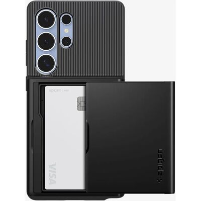 Funda de Teléfono Spigen Samsung S25 Ultra Slim Armor CS Negra Funda de Teléfono Spigen Samsung S25 Ultra Slim Armor CS Negra