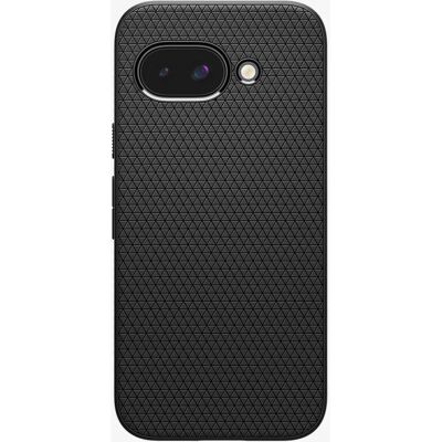 Spigen Liquid Air - Google Pixel 9a - Mat sort - Mobilcover Spigen Liquid Air - Google Pixel 9a - Mat sort - Mobilcover