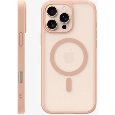 Coque Spigen Ultra Hybrid T MagSafe pour iPhone 16 Pro Frost Rose Titanium - Publicité Coque Spigen Ultra Hybrid T MagSafe pour iPhone 16 Pro Frost Rose Titanium - Publicité