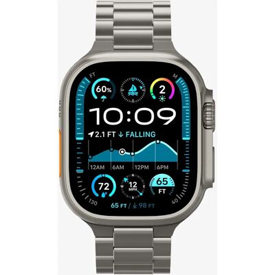 Pulseira Spigen em Titânio para Apple Watch - Durável, Ajustável, Estilosa Pulseira Spigen em Titânio para Apple Watch - Durável, Ajustável, Estilosa