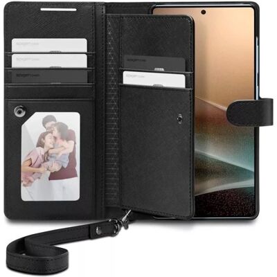 Spigen Wallet S Czarna - Portfel Spigen Wallet S Czarna - Portfel