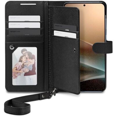 Spigen Wallet S do Galaxy S25+ Czarny Spigen Wallet S do Galaxy S25+ Czarny
