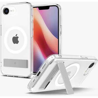 Transparante Spigen Ultra Hybrid S (MagFit) - Wit Transparante Spigen Ultra Hybrid S (MagFit) - Wit