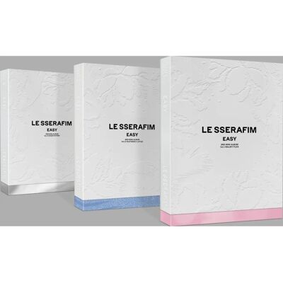 LE SSERAFIM Modèle 3ème Mini Album - Rose, Bleu, Gris - Album de Musique LE SSERAFIM Modèle 3ème Mini Album - Rose, Bleu, Gris - Album de Musique