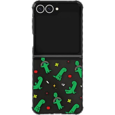 Samsung Galaxy Z Flip6 Vihreä Suojus - UBHC Tyyli Samsung Galaxy Z Flip6 Vihreä Suojus - UBHC Tyyli