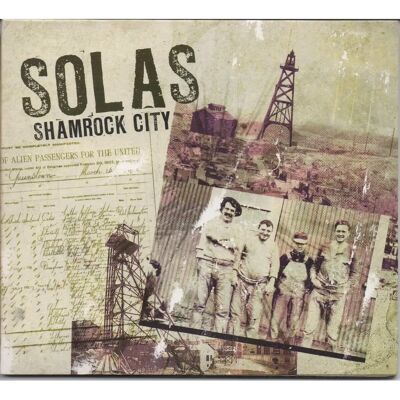 Solas Shamrock City - Folk Irlandais CD - Publicité Solas Shamrock City - Folk Irlandais CD - Publicité