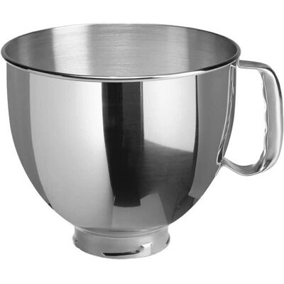 KitchenAid K5THSBP - Tigela de Aço Inoxidável de 4,8L - KitchenAid KitchenAid K5THSBP - Tigela de Aço Inoxidável de 4,8L - KitchenAid