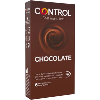 Pikdare Control Chocolate - 6 Profilattici - Profumo di Cioccolato Pikdare Control Chocolate - 6 Profilattici - Profumo di Cioccolato