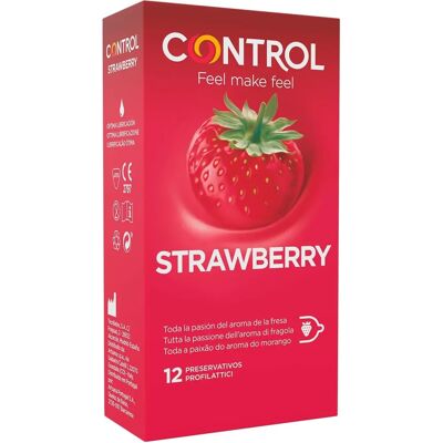 Control Adapta Fragola - 12 Truskawkowe Prezerwatywy - Antykoncepcja Control Adapta Fragola - 12 Truskawkowe Prezerwatywy - Antykoncepcja