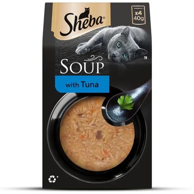 Sheba Tuna Fillet Soup Cat Food - Adult Wet Cat Food Sheba Tuna Fillet Soup Cat Food - Adult Wet Cat Food