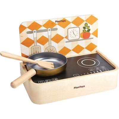 PlanToys 3482 Cucina Portatile in Legno - Giocattolo di Ruolo PlanToys 3482 Cucina Portatile in Legno - Giocattolo di Ruolo