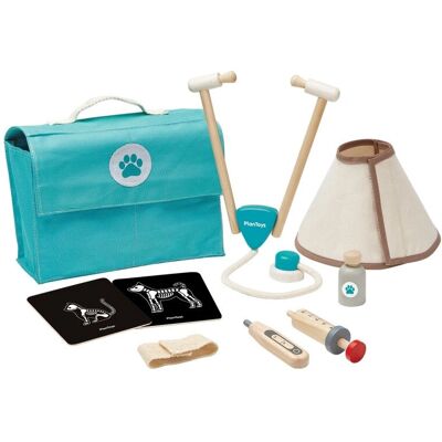 PlanToys Vet Set - Wooden Veterinary Role-Play Toy for Kids PlanToys Vet Set - Wooden Veterinary Role-Play Toy for Kids