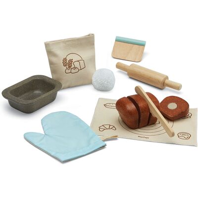 Plan Toys - Set da Panetteria - Legno - Multicolore - 23 x 19 x 7,5 cm Plan Toys - Set da Panetteria - Legno - Multicolore - 23 x 19 x 7,5 cm