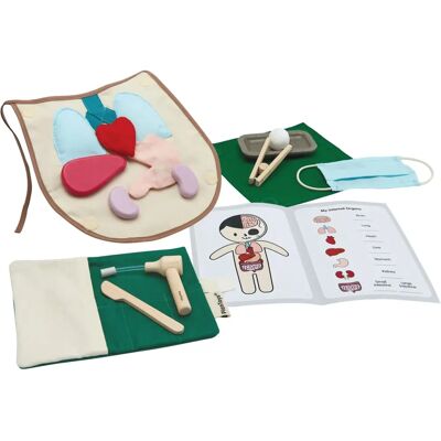 Plan Toys - Kit di Chirurgia del Corpo Umano Organico - Giocattolo Educativo per Bambini Plan Toys - Kit di Chirurgia del Corpo Umano Organico - Giocattolo Educativo per Bambini