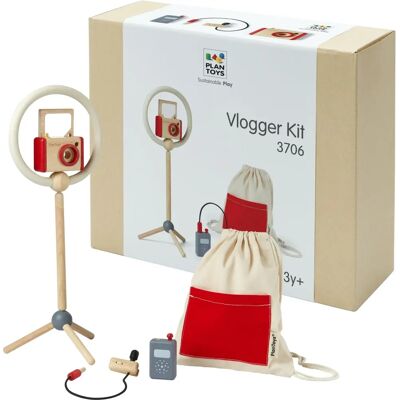 PlanToys - Vlogger Set - Holz - Einheitsgröße - Spielzeug PlanToys - Vlogger Set - Holz - Einheitsgröße - Spielzeug