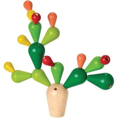 PlanToys Natürliches Holz Balancierkaktus - Motorikspielzeug PlanToys Natürliches Holz Balancierkaktus - Motorikspielzeug