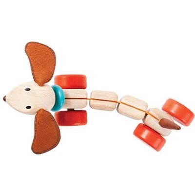 PlanToys Glücklicher Welpe - Holz-Zugspielzeug für Kinder PlanToys Glücklicher Welpe - Holz-Zugspielzeug für Kinder