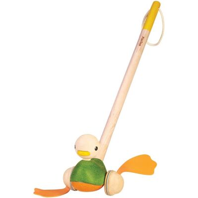 PlanToys Schieben Ente - Motorik Spielzeug PlanToys Schieben Ente - Motorik Spielzeug