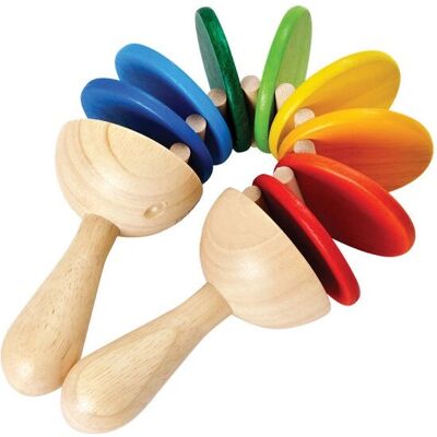 PlanToys Claquette en Bois - Jouet Musical 12+ Mois - Publicité PlanToys Claquette en Bois - Jouet Musical 12+ Mois - Publicité