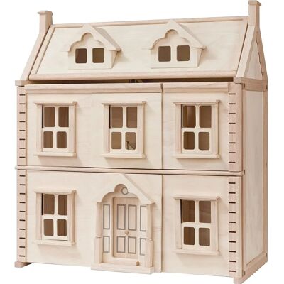 Maison de poupées victorienne en bois de Plan Toys - Multicolore, 3 étages - Maison pour enfants - Publicité Maison de poupées victorienne en bois de Plan Toys - Multicolore, 3 étages - Maison pour enfants - Publicité
