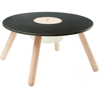 Table de jeu pour enfants PlanToys en caoutchouc et planwood - Noir et Beige - 3+ ans - Publicité Table de jeu pour enfants PlanToys en caoutchouc et planwood - Noir et Beige - 3+ ans - Publicité