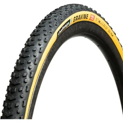 Challenge Gravine Pro Handmade Tubeless Gravel Tyre - 700c - Black / Tan / 45mm - Gravel Tyre Challenge Gravine Pro Handmade Tubeless Gravel Tyre - 700c - Black / Tan / 45mm - Gravel Tyre