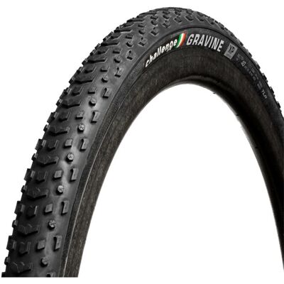 Challenge Gravine XP 700c Tubeless Tyre - Black - Gravel Challenge Gravine XP 700c Tubeless Tyre - Black - Gravel