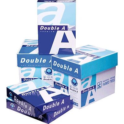 Papier Double A Premium A4 - 500 Feuilles Blanches - Publicité Papier Double A Premium A4 - 500 Feuilles Blanches - Publicité