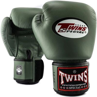 Twins Special BGVL3 Olivgrön Velcro Boxningshandskar - Boxningshandskar Twins Special BGVL3 Olivgrön Velcro Boxningshandskar - Boxningshandskar