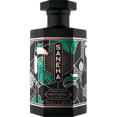 Saneha Thai Handcrafted Gin 40% - Premium Spirit Saneha Thai Handcrafted Gin 40% - Premium Spirit